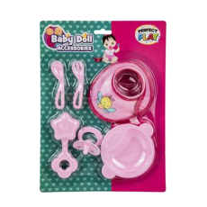 Baby Doll Feeding Set - 6 Piece